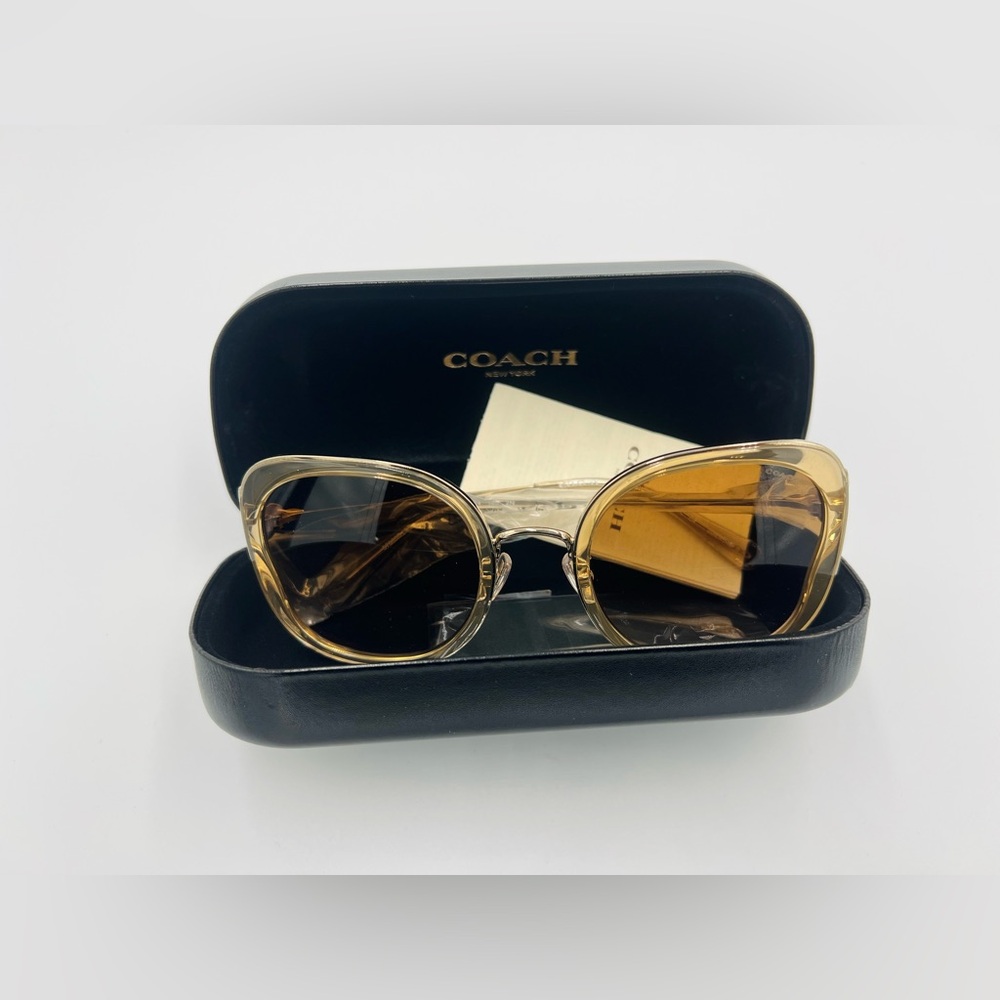 COACH 55mm Gradient Butterfly Sunglasses - Picture 7 of 8